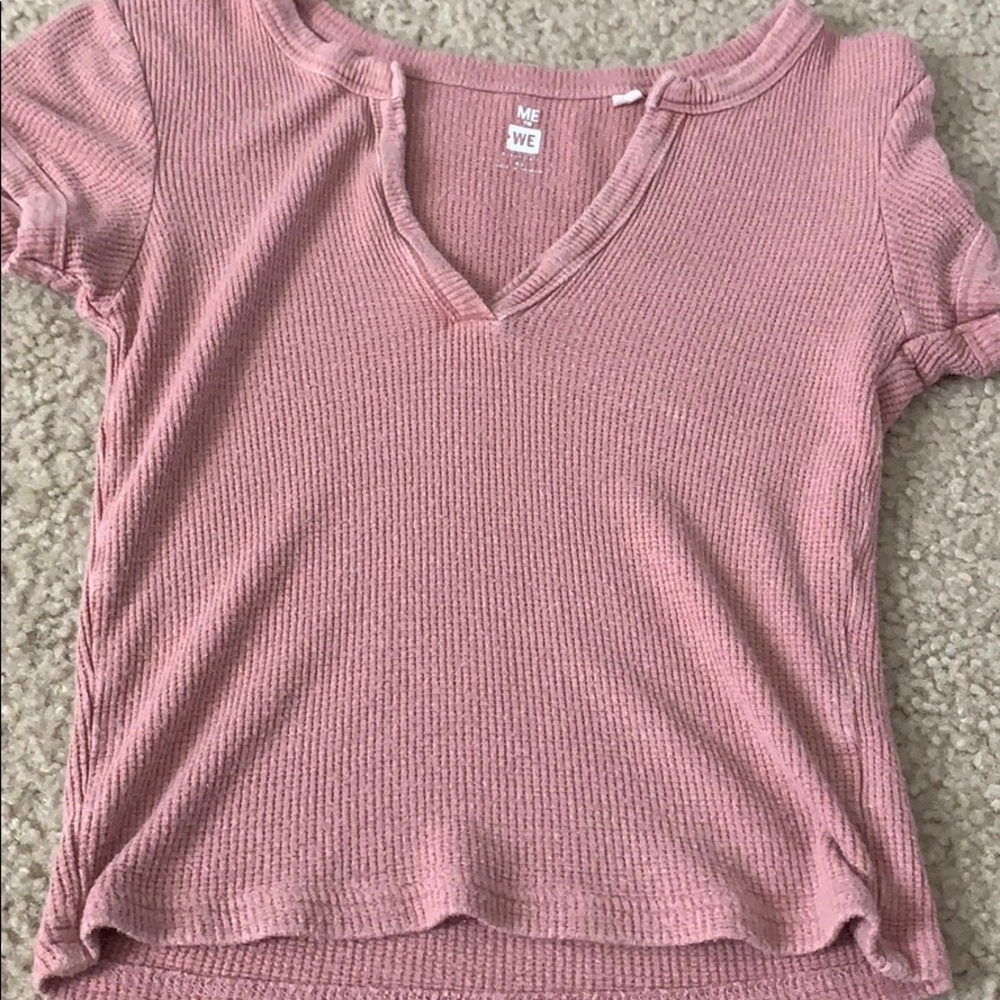 Pacsun cropped shirt